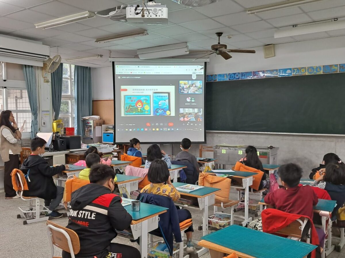晨間閱讀推廣-海洋教育宣導